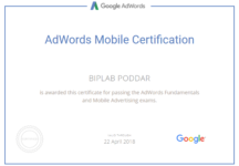 adwords mobile certification